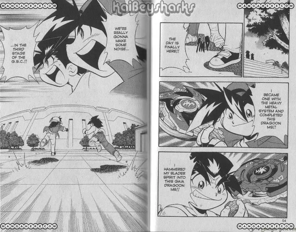 Bakuden Shoot Beyblade Chapter 12.3 2